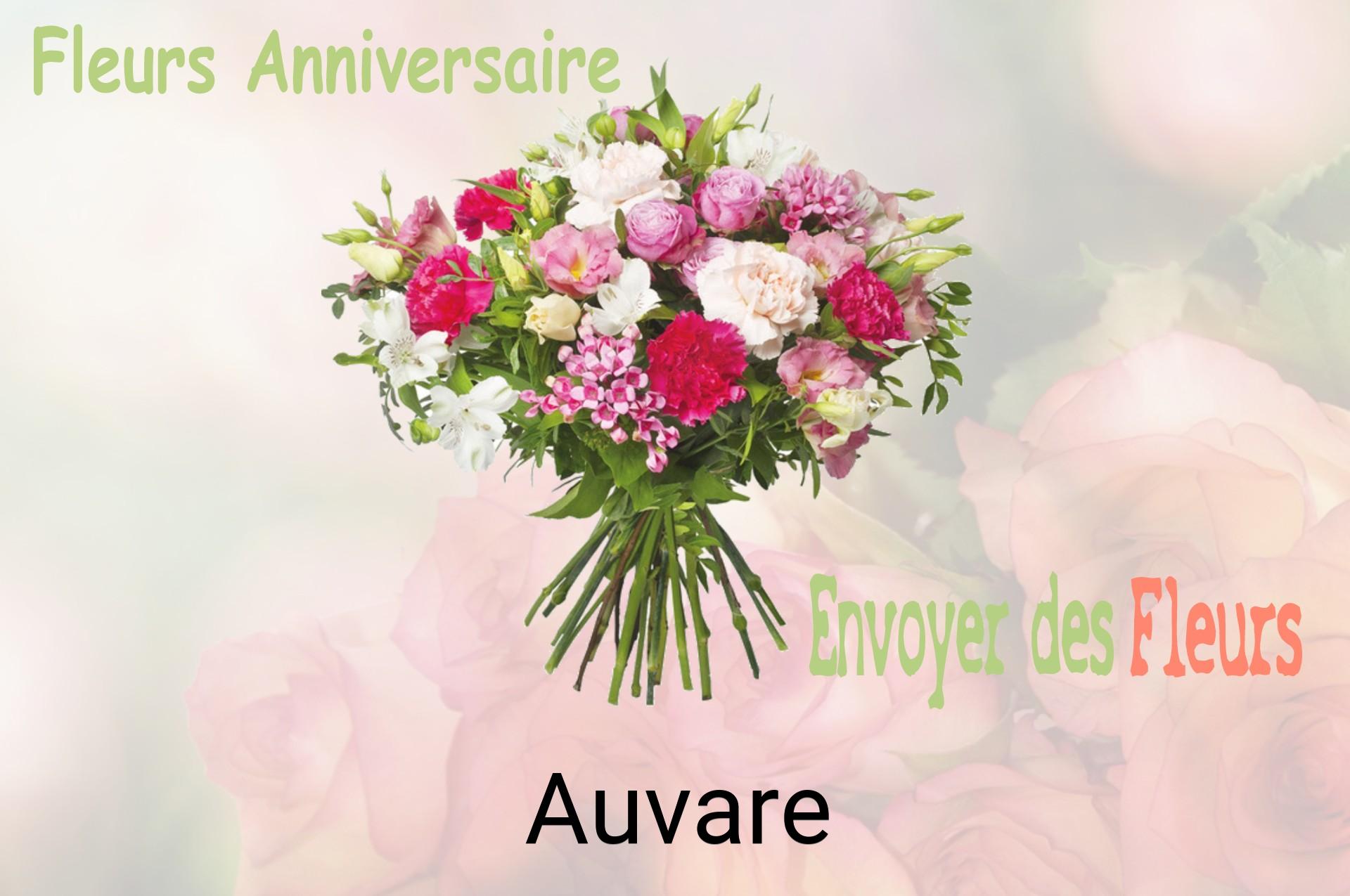 Bouquet de fleurs d’anniversaire livré à Auvare