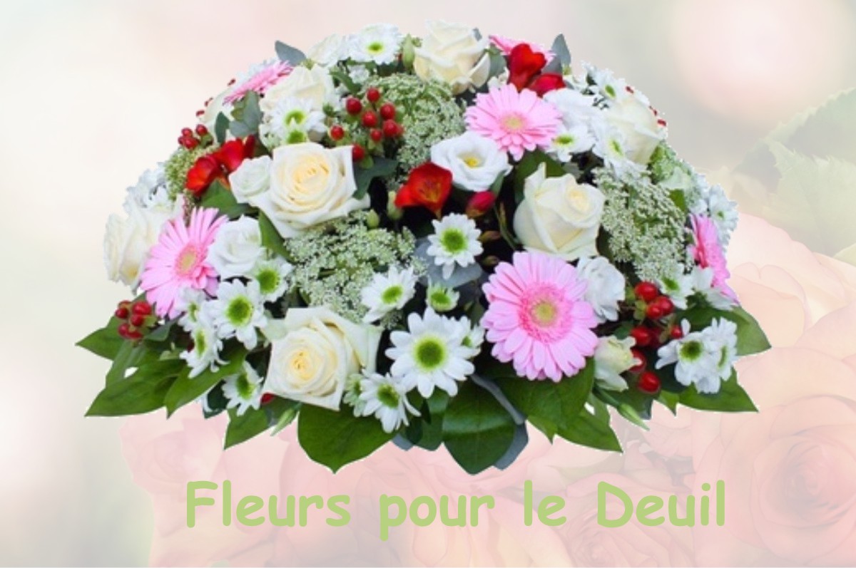 fleurs deuil AUVARE